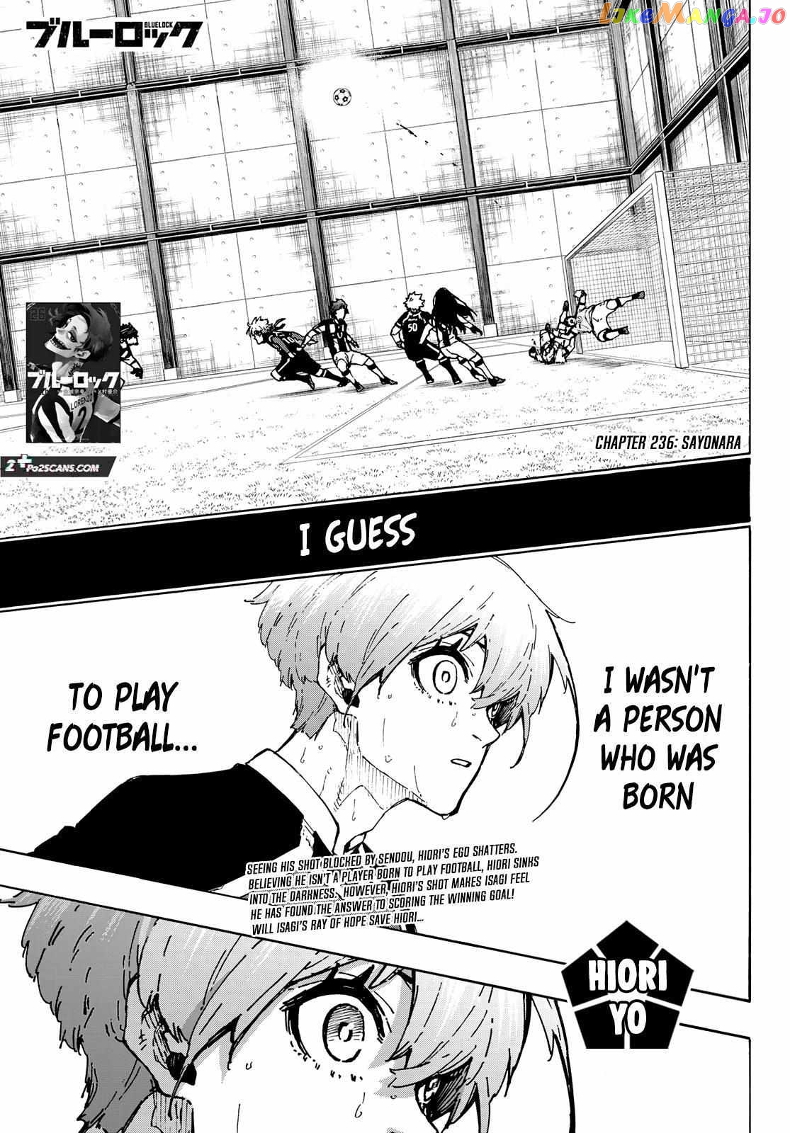 Blue Lock Chapter 236 image 01